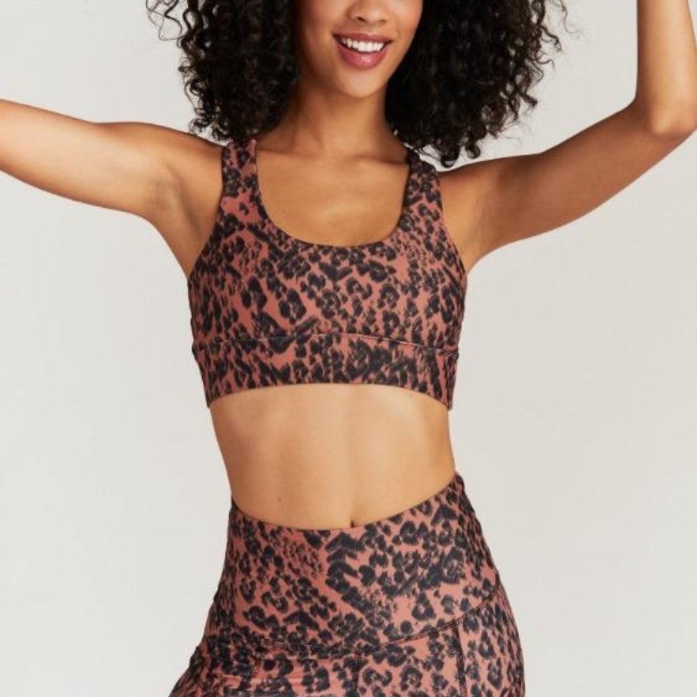 NWT STRUT THIS MONTAUK BRA- RUST CHEETAH - Picture 12 of 16